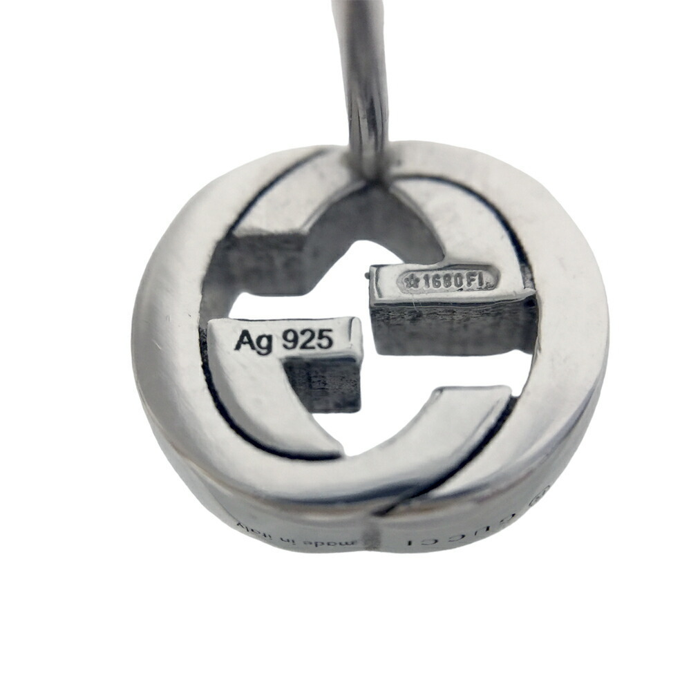 Gucci Interlocking Gg Stud Earrings Silver - image 5